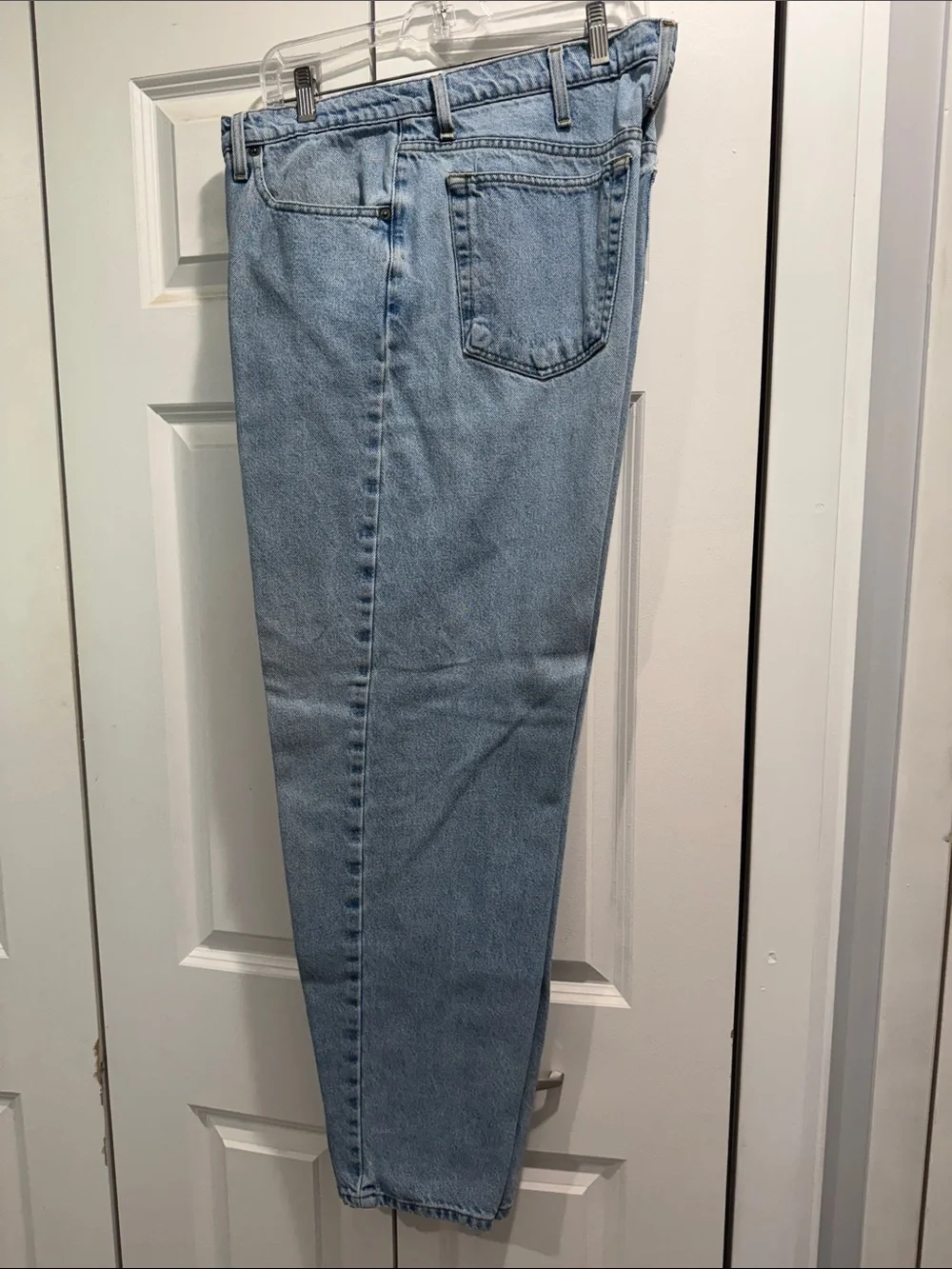 Old College Inn Light Blue Straight Leg Denim Jeans 40x32